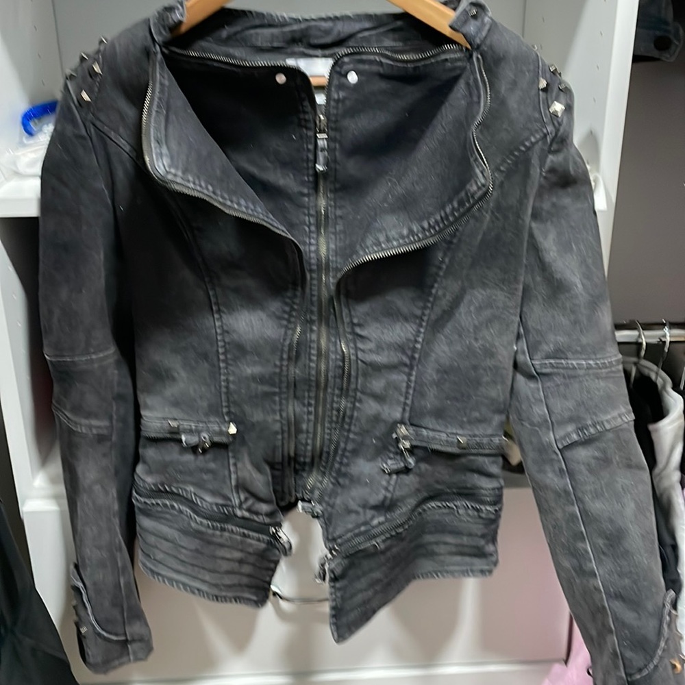 Denim Sudded Jacket